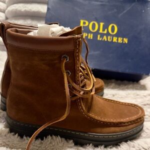 Polo by Ralph Lauren Brown Ankle Boots